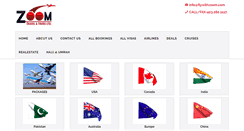 Desktop Screenshot of flywithzoom.com